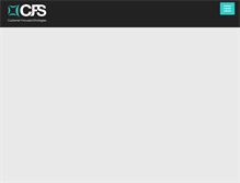 Tablet Screenshot of customerfocusedstrategies.com